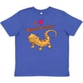 thumbnail image 3 of Inktastic I Love Bearded Dragons Youth T-Shirt, 3 of 5