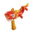 thumbnail image 3 of Juguete de dragón bailarín, dragón eléctrico con luz para niños, Rojo, 3 of 9