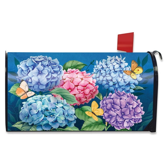 Briarwood Lane Colorful Hydrangeas Oversized Mailbox Cover