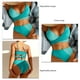 thumbnail image 4 of Traje de Baño Sexy de Dos Piezas con Cuello en V para Mujer Traje de Baño sin Espada con Bloque de Color con Pantalones Calientes ANGGREK Otros, 4 of 6