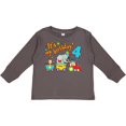 thumbnail image 3 of Inktastic Its My Birthday Circus Train 4th Birthday Boys or Girls Long Sleeve Toddler T-Shirt, 3 of 5