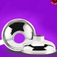 thumbnail image 3 of AURARMLET Embudo De Acero Inoxidable Para Cocina Con Mango Y Boca Ancha Plateado, 3 of 8