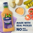 Kraft Thousand Island Fat Free Salad Dressing, 16 fl oz Bottle
