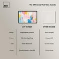 thumbnail image 6 of Colorful Daybreak II Canvas Maximalist Abstract by Art Remedy, Black Frame, 30" x 20", 6 of 7