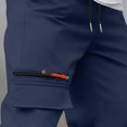 thumbnail image 5 of Men’s Elastic Waist Cargo Work Pants Casual Lightweight Wrinkle Free Outdoor Gym Sweatpants, 5 of 8