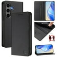 thumbnail image 2 of for Samsung Galaxy A5 2017 Phone Case Wallet Protective Case leather Cover with magnetic closed cBlackit card slot shockproof protection phone case, 2 of 7