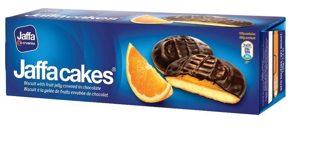 Jaffa Gâteaux Biscuités Saveur Orange 150 G Biscuit Choco Orange