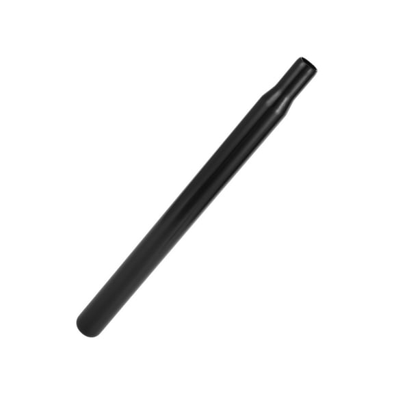 Unique Bargains Bike Seat Posts 28.6x350mm Durable Universal Saddle Post Seat Tube Black Steel