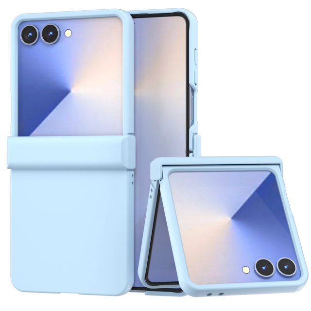 GadgetCom Replacement Case Compatible with Samsung Galaxy Z Flip7 Flip 7 , Hard PC Protective Cover Anti-Fingerprint Shell