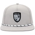 thumbnail image 2 of Popeye Golf Rope & Cord Lightweight Nylon Adjustable Snapback Hat Gray, 2 of 3
