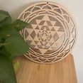 thumbnail image 3 of Decoración de pared Mandala Tablero de rejilla de cristal de geometría sagrada para de meditación, 3 of 8