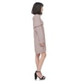 thumbnail image 4 of Women's Knit Cowl Neck Stretchy Long Sleeve Off Shoulder Sweater Dress, 4 of 6
