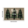 thumbnail image 3 of Festive Christmas Doormat Non Slip Indoor/Outdoor Holiday Rug for Home Decoration Perfect for Adding Festivity To Your Home!, 3 of 4