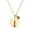 August, variant on Dainty Birthstone Necklaces for Women Stainless Steel Birth Flower Charm Necklace Jewelry Gift September