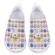 thumbnail image 1 of Zapatillas de deporte ligeras y transpirables con estampado de conejito de huevo colorido, zapatos casuales cómodos de verano para mujer, 1 of 5