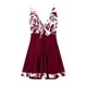 thumbnail image 5 of Trajes de baño de una pieza para mujer, traje de baño de talla grande con falda conservadora y estampado de aguas termales, traje de baño de ángulo plano para mujer, 5 of 5