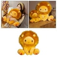 thumbnail image 4 of Simución León Muñeca de Peluche de Juguete Animal Regalos de Cumpleaños Regalos de Navidad Muñeca Juguetes para Pequeños Niñas 40x40cm Sunnimix Juguetes De Muñeca De León, 4 of 7