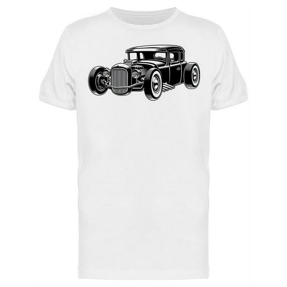 Classic Hot Rod Design T-Shirt Men -Image by Shutterstock, Male Large