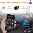 thumbnail image 6 of FOXWELL FW601 Universal OBD2 WIFI ELM327 V 1.5 Scanner for iPhone IOS Android Auto OBDII Scan Tool, 6 of 11