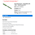 thumbnail image 2 of Front Strut Insert - Compatible with 1965 - 1968 Porsche 912 1966 1967, 2 of 2