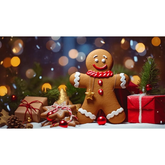 jigsaw puzzles 50 pieces for adults Christmas tree gifts Christmas dolls Challenging Puzzle Perfect for Game Nights - Finished Puzzle Size is 7.9'' x 5.9''