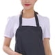 thumbnail image 5 of Delantal impermeable de 6 uds, delantal negro ligero con dos bolsillos para hombres y mujeres para cocinar en el hogar, 5 of 11