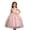 F272-Pink, variant on FYDUU Flower Girl Dress Tulle Wedding Guest Party Birthday Pageant Maxi Gown Elegant Dresses For Girls With Bow Formal Party Gown 5-6 Years