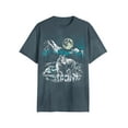 thumbnail image 4 of Wolf Night, Men's & Big Men's Graphic Tee Shirt, Sizes S-3XL, 4 of 6