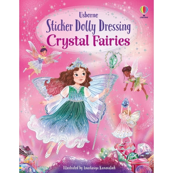 Sticker Dolly Dressing Sticker Dolly Dressing Crystal Fairies, Book 50, (Paperback)