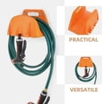 thumbnail image 5 of GOOHOCHY Hose Hanger Wall-mounted Hose Holder Support Carrier Hose Hanger for Garden Hose Wire, 5 of 8