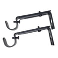 thumbnail image 4 of GROWTH TANK 2xAdjustable Window Curtain Drapery Rod Support Bracket Holder 19.05mm Black, 4 of 7