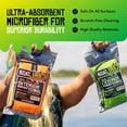 thumbnail image 3 of Boat Juice Boat Cleaner Necessity Kit with Exterior Water Spot Remover and Interior Vinyl Cleaner, 4-Piece Set, 3 of 9