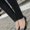 thumbnail image 4 of Nuevos Pantalones Ajustados Elásticos para Mujer, con leggings para Exterior, Pantalones de Cintura Alta, leggings Negros, Pantalones Casuales, 4 of 8