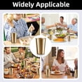 thumbnail image 2 of Arcticwind 4Pcs 304 Stainless Steel Tumbler Cups, 17oz Unbreakable Metal Beer & Drinking Glasses, BPA-Free, Reusable Water Cups with Tapered Design for Home, Bar, Party, Gold, 2 of 7