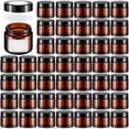 thumbnail image 1 of Frascos de vidrio Layhit, 60 unidades, 60 ml, con tapas para cosméticos, especias, etc., 1 of 6