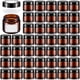 thumbnail image 1 of Frascos de vidrio Layhit, 60 unidades, 60 ml, con tapas para cosméticos, especias, etc., 1 of 6