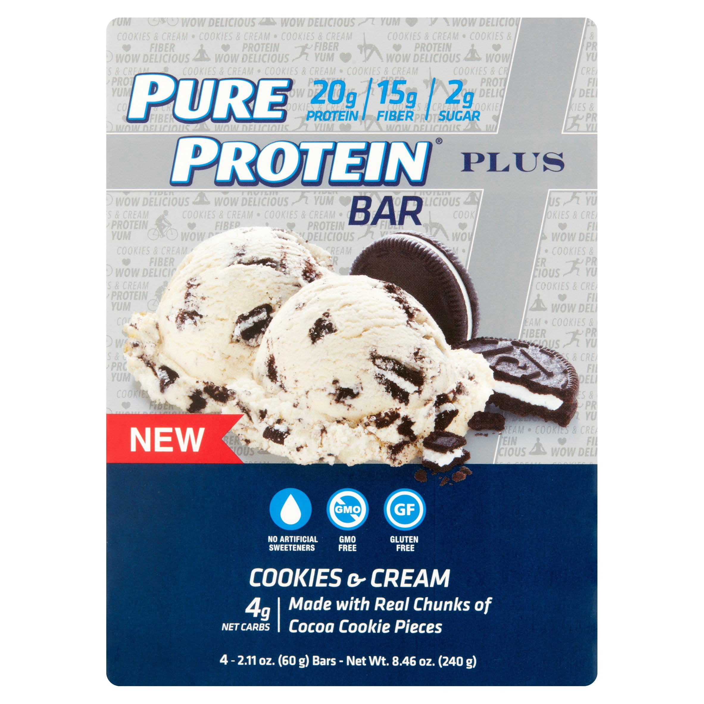 protein bar cookies & cream