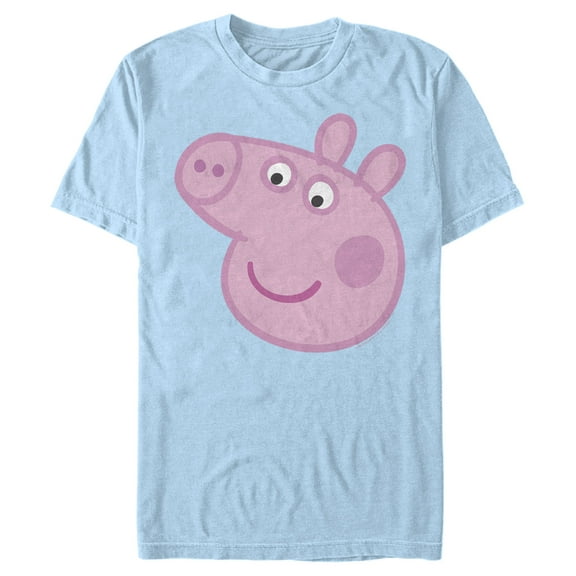 Men's Peppa Pig Large Face Graphic T-Shirt