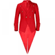 thumbnail image 2 of Traje medieval victoriano para hombre y mujer, esmoquin, frac rojo, príncipe, gótico, steampunk, gabardina, vestido rojo vintage, abrigo, Halloween, 2 of 5
