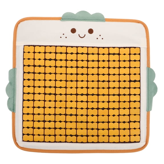 Cooling Bamboo Car Seat Cushion Cute Breathable Seat Pad For Office Chairs Car Seats