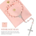 thumbnail image 5 of Rosary Necklace Rosary Beads Necklace With Cross Roman Catholic Rosary Prayer Beads For Women With Storage, 5 of 10
