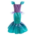 thumbnail image 4 of Little Girl Mermaid Princess Dresses Birthday Party Halloween Cosplay Costume, 4 of 8