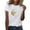 10# White women blouses under $10, variant on Otaozi Womens Spring Tops Dressy Plus Womens Fashion Tops 2025 Short Sleeve Blouses For Women 2025 Vacation Clothes For Women Over 60