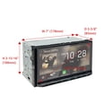 thumbnail image 3 of Receptor multimedia Kenwood DMX908S con pantalla táctil de 6,95" y Apple CarPlay inalámbrico, 3 of 9