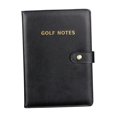 thumbnail image 1 of Portatarjetas de puntuación de golf, portatarjetas de puntuación de golf de 100 páginas, artículos de competición, profesional Negro, 1 of 9