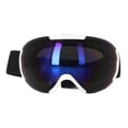 thumbnail image 3 of PE Coated Ski Goggles, Frameless Snowboard Goggles Adjustable Comfortable Large Spherical   For Snowmobiling Blue, 3 of 8