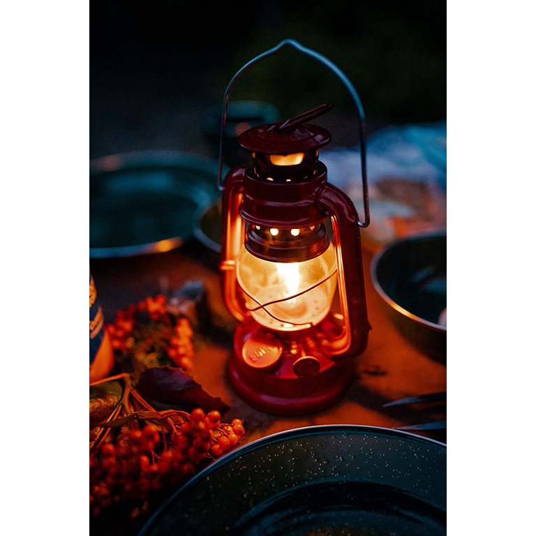 Small Hurricane Lantern (Red, 8-Inch) 130 One Size - Walmart.com