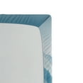thumbnail image 3 of Ambesonne Lake Fitted Sheet, Cold Mountain Peaks Icy Water, TwinXL Size, Pale Blue Petrol Blue, 3 of 3