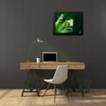 thumbnail image 4 of Plank, Savanah 24x19 Black Modern Framed Museum Art Print Titled - Garden Fern, 4 of 5