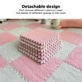 thumbnail image 3 of 10pcs Plush Foam Floor Mat, Soft and Thick, Interlocking Mat for Room Floor with Split Joint, Foam Rug for Extra Comfort Ideal for Kids Exercise and Yoga Practice, 3 of 7